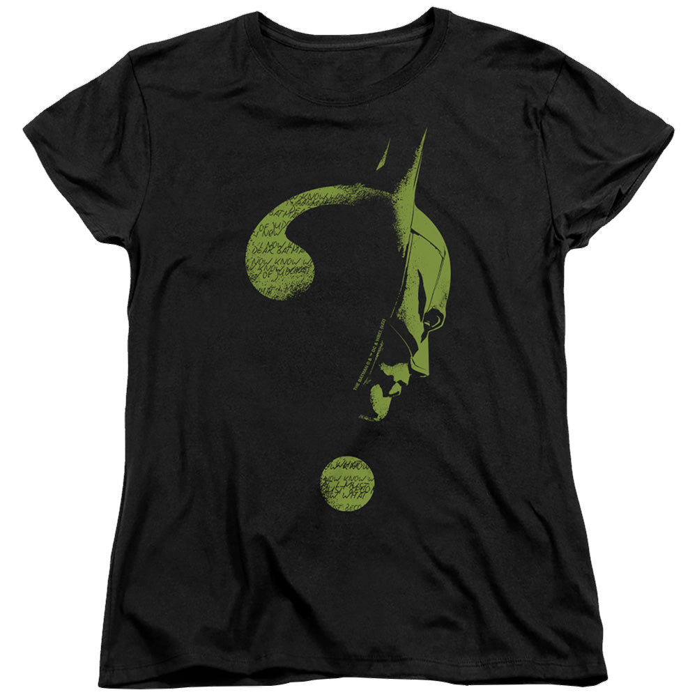 The Batman (2022) Question Mark - Women's T-Shirt Women's T-Shirt Batman