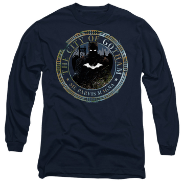 The Batman (2022) Gotham Seal - Men's Long Sleeve T-Shirt Men's Long Sleeve T-Shirt Batman