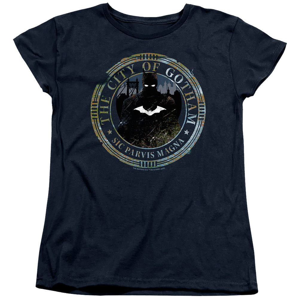 The Batman (2022) Gotham Seal - Women's T-Shirt Women's T-Shirt Batman