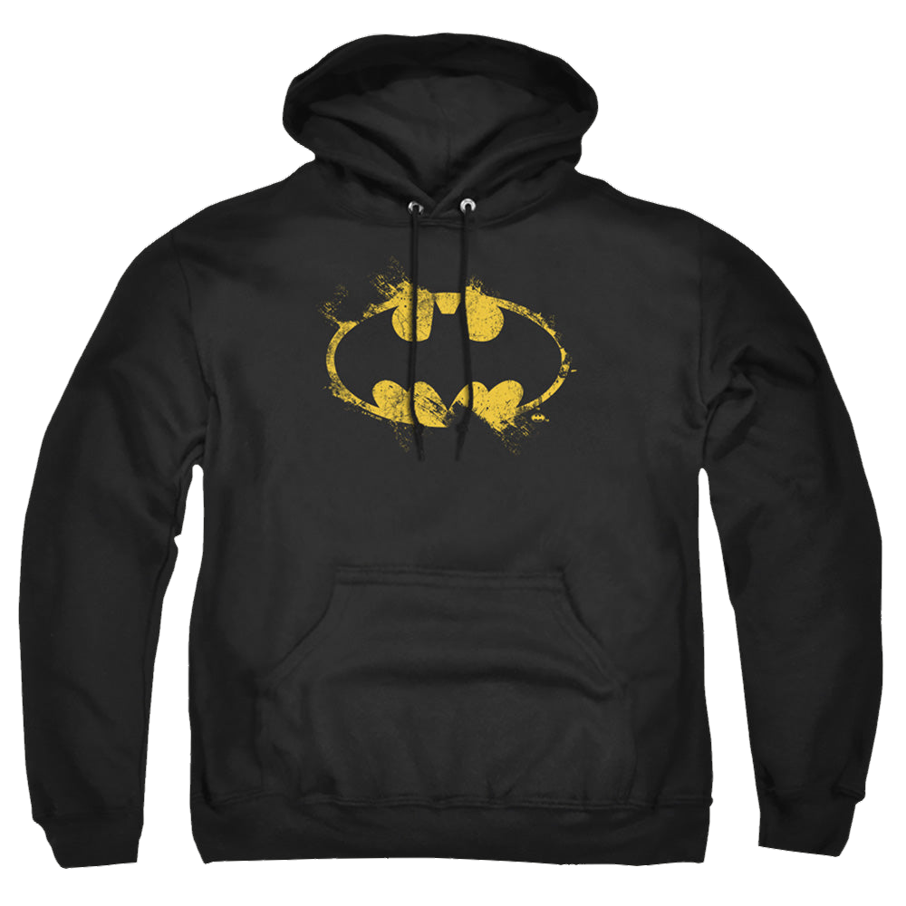 The Batman (2022) Paint Roller Logo - Pullover Hoodie Pullover Hoodie Batman