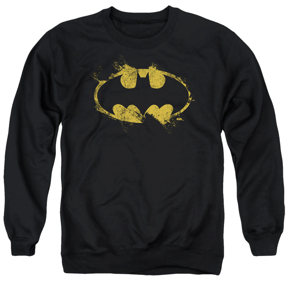 The Batman (2022) Paint Roller Logo - Men's Crewneck Sweatshirt Men's Crewneck Sweatshirt Batman