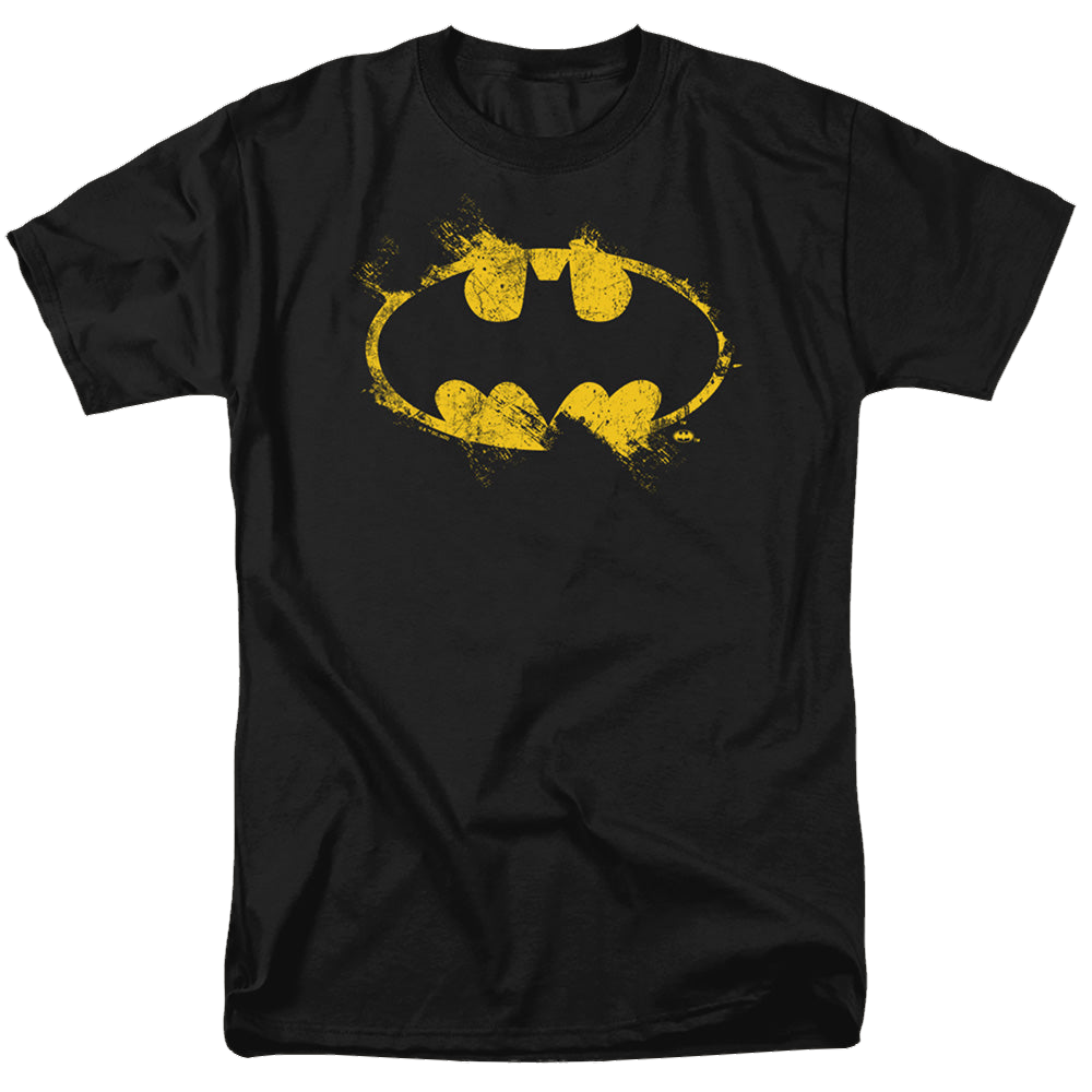 The Batman (2022) Paint Roller Logo - Men's Regular Fit T-Shirt Men's Regular Fit T-Shirt Batman