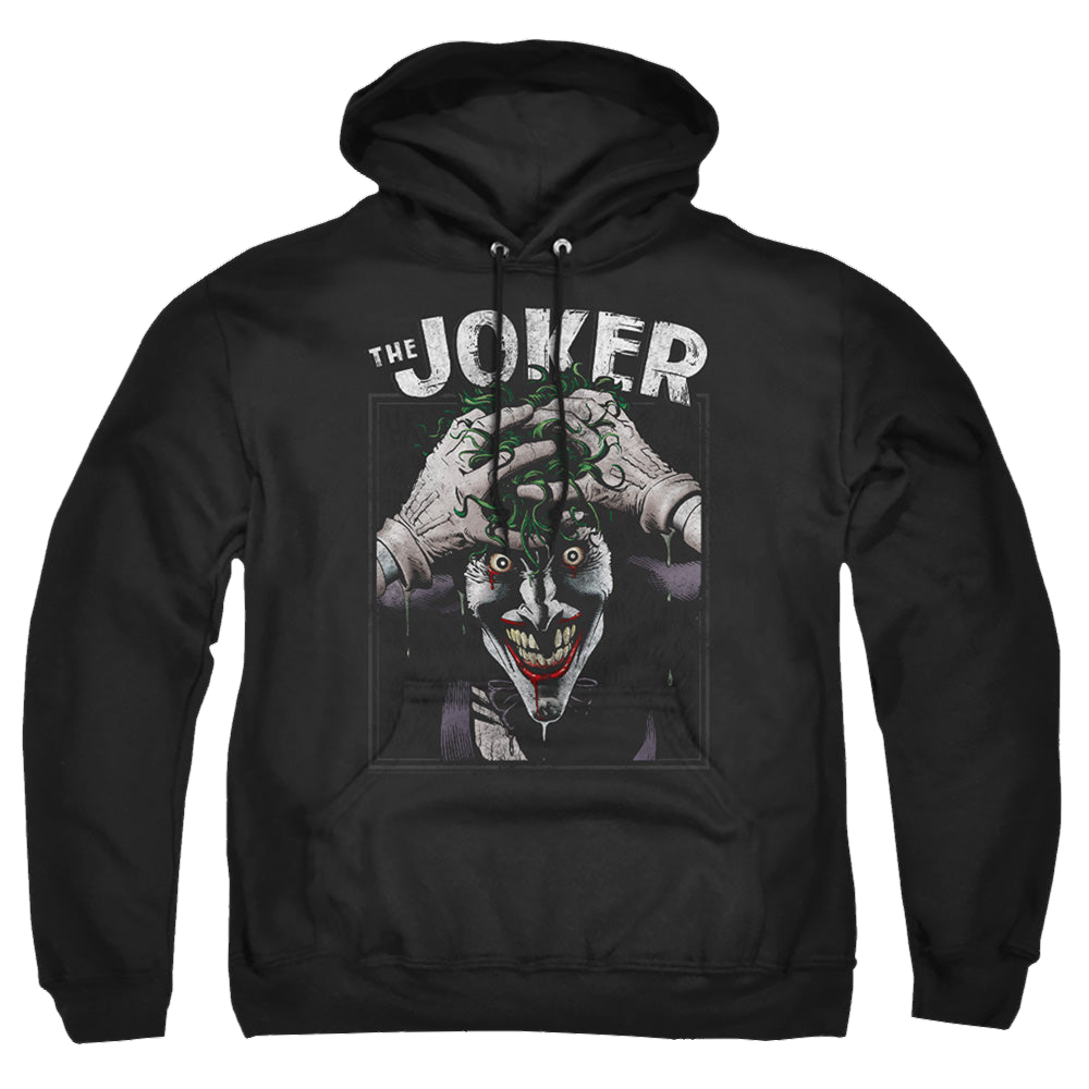 The Batman (2022) Crazed Joker - Pullover Hoodie Pullover Hoodie Batman