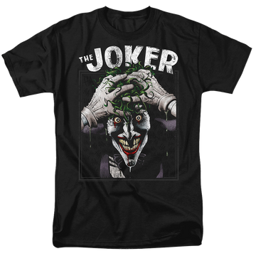 The Batman (2022) Crazed Joker - Men's Regular Fit T-Shirt Men's Regular Fit T-Shirt Batman