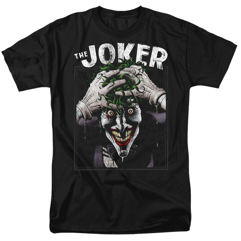The Batman (2022) Crazed Joker - Men's Regular Fit T-Shirt Men's Regular Fit T-Shirt Batman
