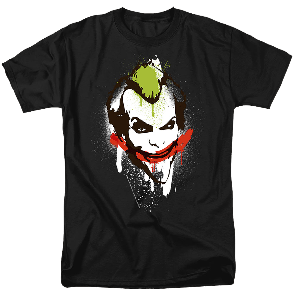 The Batman (2022) Joker Big Face - Men's Regular Fit T-Shirt Men's Regular Fit T-Shirt Batman