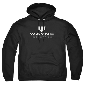 The Batman (2022) Wayne Logo On Black - Pullover Hoodie Pullover Hoodie Batman