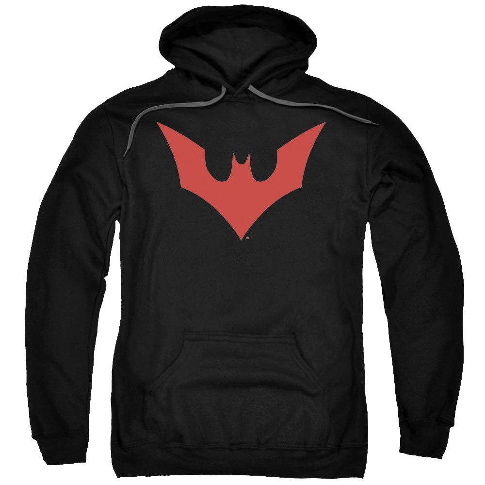 Batman Beyond Beyond Bat Logo - Pullover Hoodie Pullover Hoodie Batman
