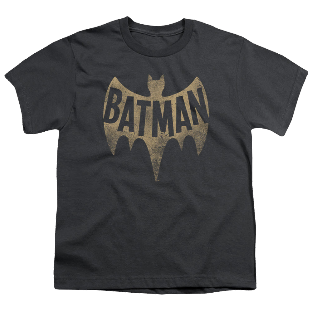 Batman Classic TV Series Vintage Logo - Youth T-Shirt Youth T-Shirt (Ages 8-12) Batman