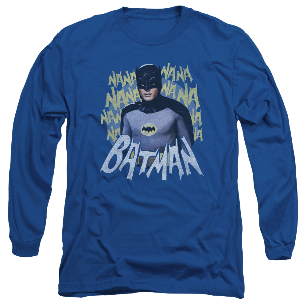 Batman - Classic TV Series Theme Song - Men's Long Sleeve T-Shirt Men's Long Sleeve T-Shirt Batman