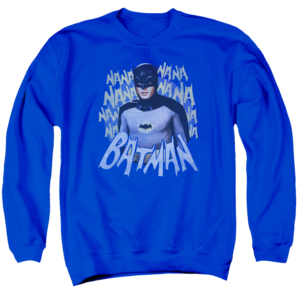 Batman - Classic TV Series Theme Song - Men's Crewneck Sweatshirt Men's Crewneck Sweatshirt Batman