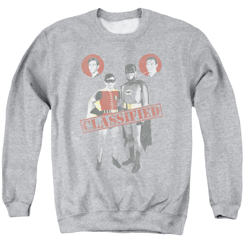 Batman - Classic TV Series Classified - Men's Crewneck Sweatshirt Men's Crewneck Sweatshirt Batman
