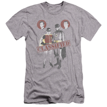 Batman - Classic TV Series Classified - Men's Premium Slim Fit T-Shirt Men's Premium Slim Fit T-Shirt Batman