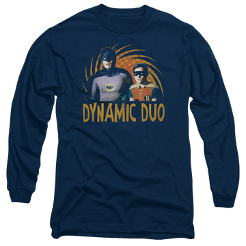 Batman - Classic TV Series Dynamic - Men's Long Sleeve T-Shirt Men's Long Sleeve T-Shirt Batman