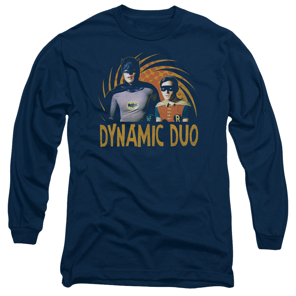 Batman - Classic TV Series Dynamic - Men's Long Sleeve T-Shirt Men's Long Sleeve T-Shirt Batman