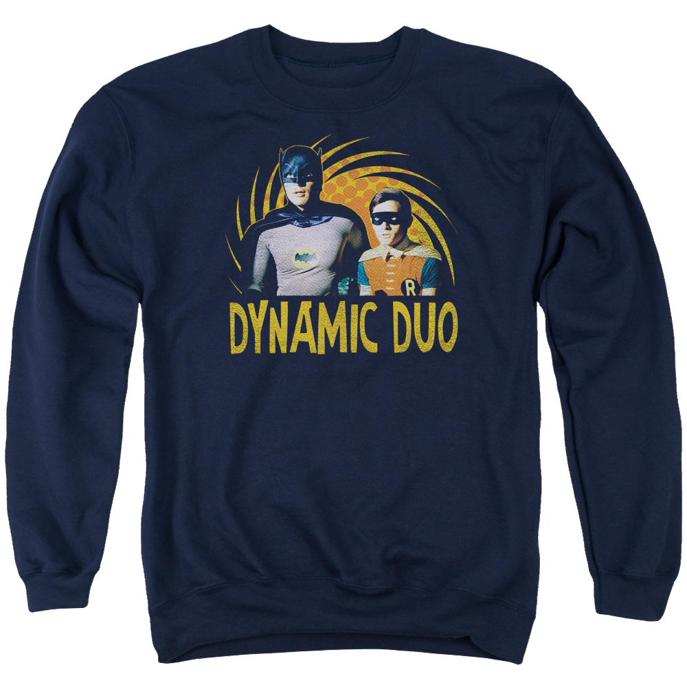 Batman - Classic TV Series Dynamic - Men's Crewneck Sweatshirt Men's Crewneck Sweatshirt Batman