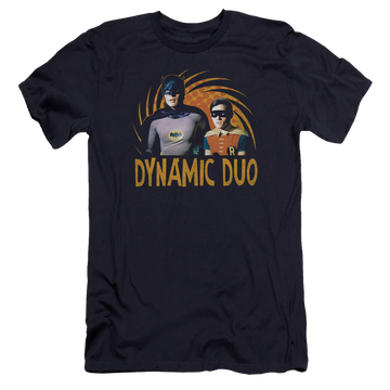 Batman - Classic TV Series Dynamic - Men's Premium Slim Fit T-Shirt Men's Premium Slim Fit T-Shirt Batman