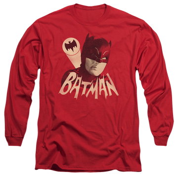 Batman - Classic TV Series Bat Signal - Men's Long Sleeve T-Shirt Men's Long Sleeve T-Shirt Batman