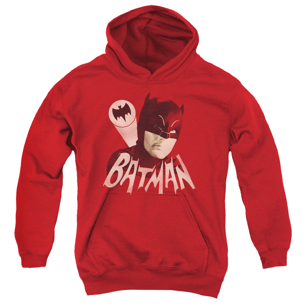 Batman Classic TV Series Bat Signal - Youth Hoodie Youth Hoodie (Ages 8-12) Batman