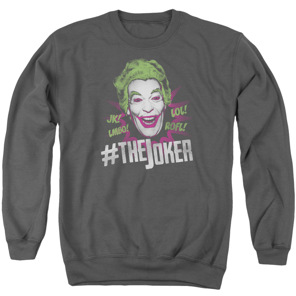 Batman - Classic TV Series #joker - Men's Crewneck Sweatshirt Men's Crewneck Sweatshirt Batman