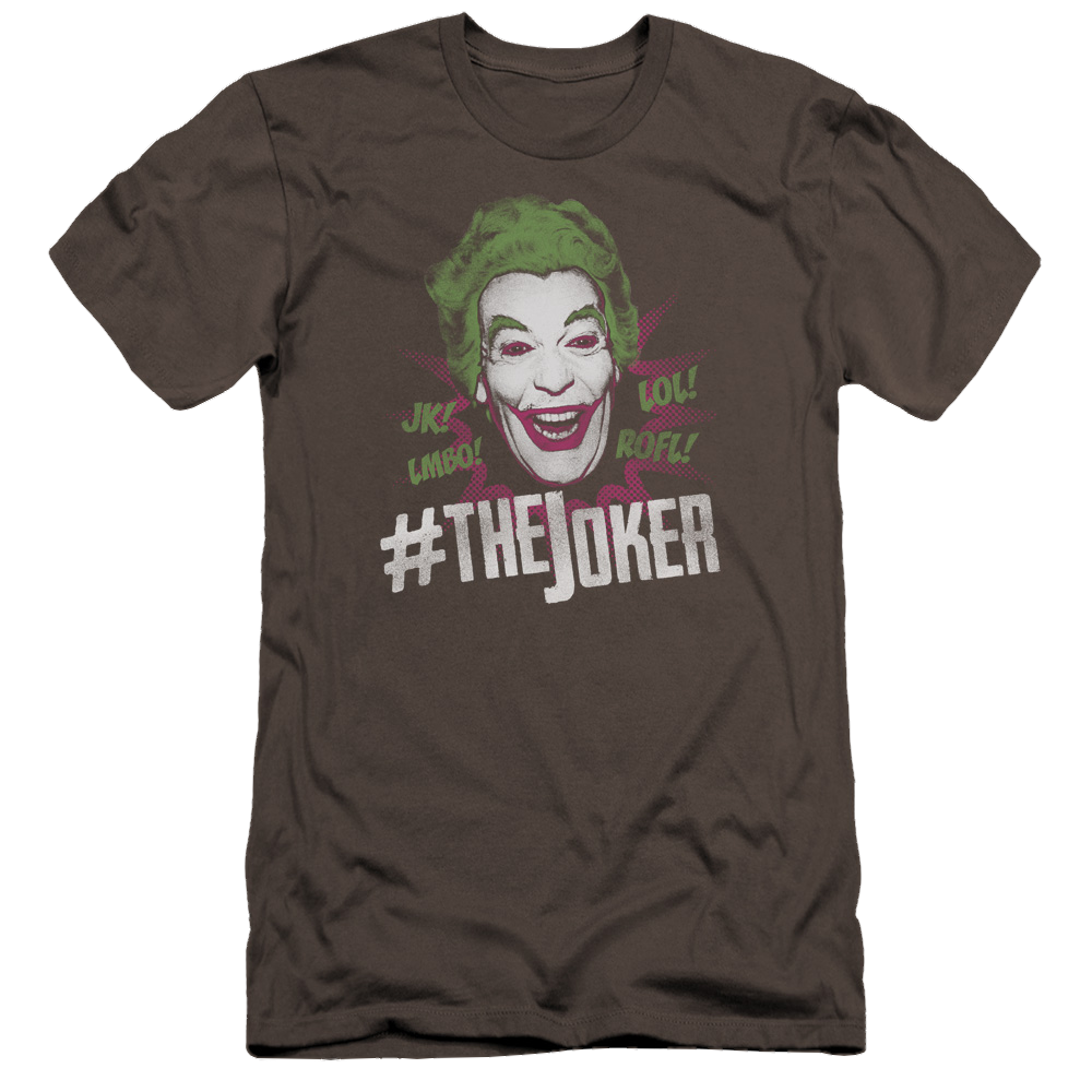 Batman - Classic TV Series #joker - Men's Premium Slim Fit T-Shirt Men's Premium Slim Fit T-Shirt Batman