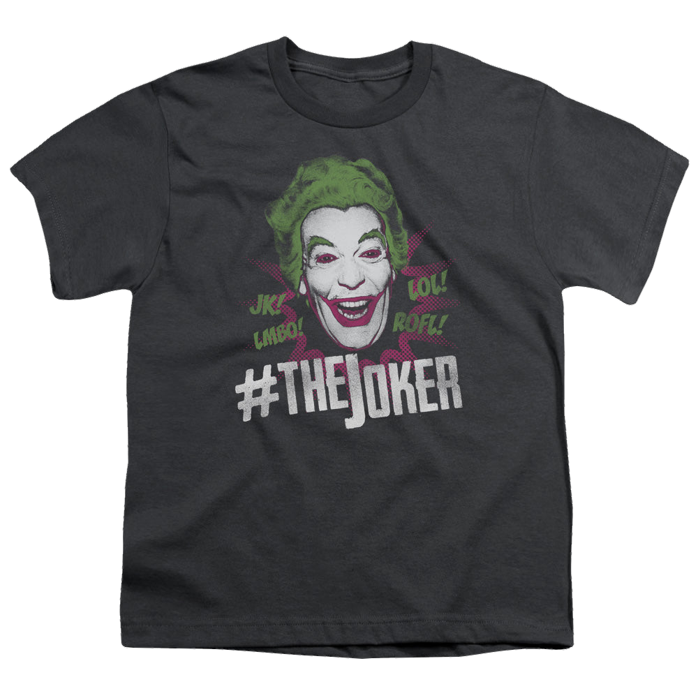 Batman Classic TV Series #Joker - Youth T-Shirt Youth T-Shirt (Ages 8-12) Batman