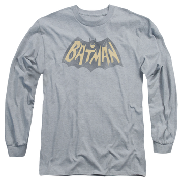Batman - Classic TV Series Show Logo - Men's Long Sleeve T-Shirt Men's Long Sleeve T-Shirt Batman