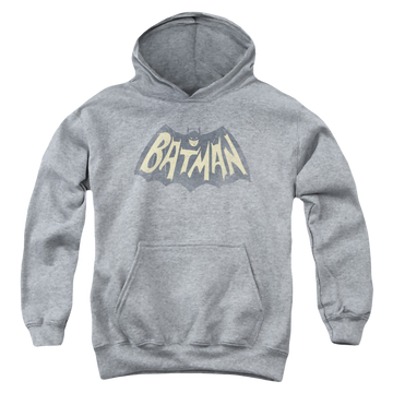 Batman Classic TV Series Show Logo - Youth Hoodie Youth Hoodie (Ages 8-12) Batman