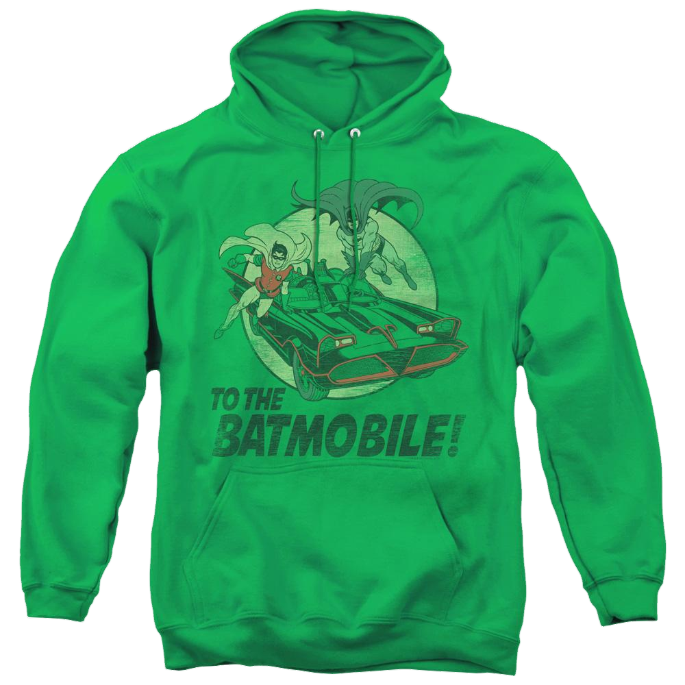 Batman Classic Tv Series To The Batmobile - Pullover Hoodie Pullover Hoodie Batman