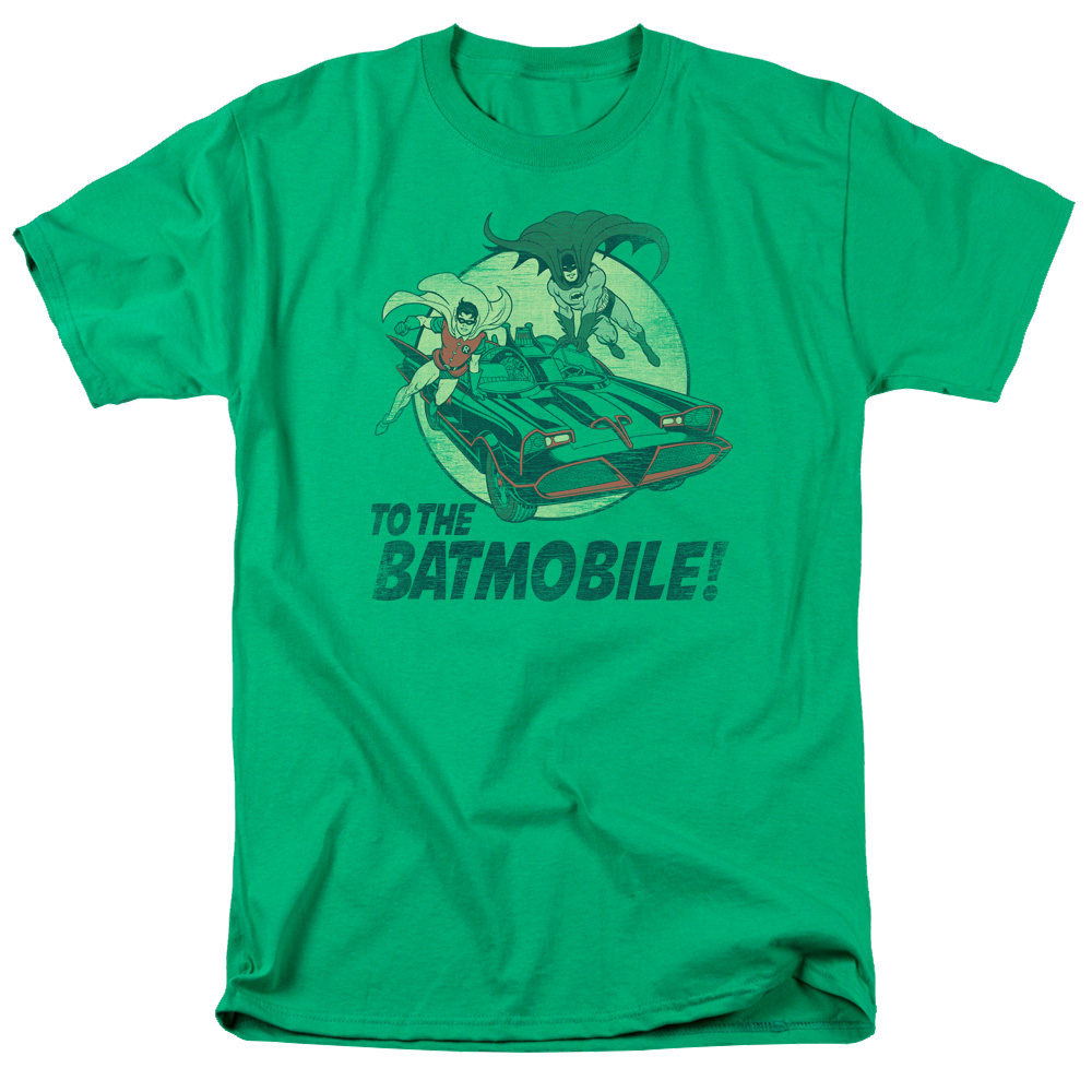 Batman - Classic TV Series To The Batmobile - Men's Regular Fit T-Shirt Men's Regular Fit T-Shirt Batman