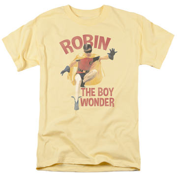 Banana men's regular fit t-shirt with Batman Classic TV Series Boy Wonder graphic