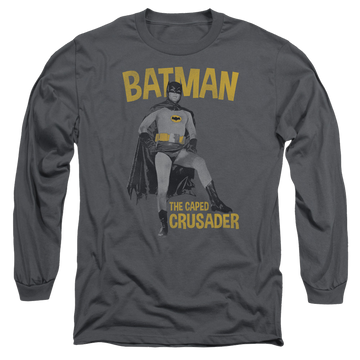 Batman - Classic TV Series Caped Crusader - Men's Long Sleeve T-Shirt Men's Long Sleeve T-Shirt Batman