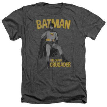 Batman - Classic TV Series Caped Crusader - Men's Heather T-Shirt Men's Heather T-Shirt Batman
