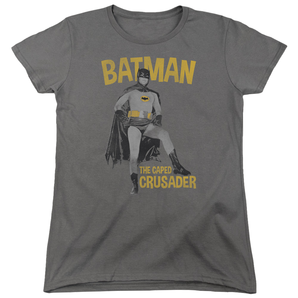 Batman - Classic TV Series Caped Crusader - Women's T-Shirt Women's T-Shirt Batman