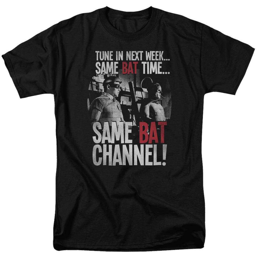 Batman - Classic TV Series Bat Channel - Men's Regular Fit T-Shirt Men's Regular Fit T-Shirt Batman