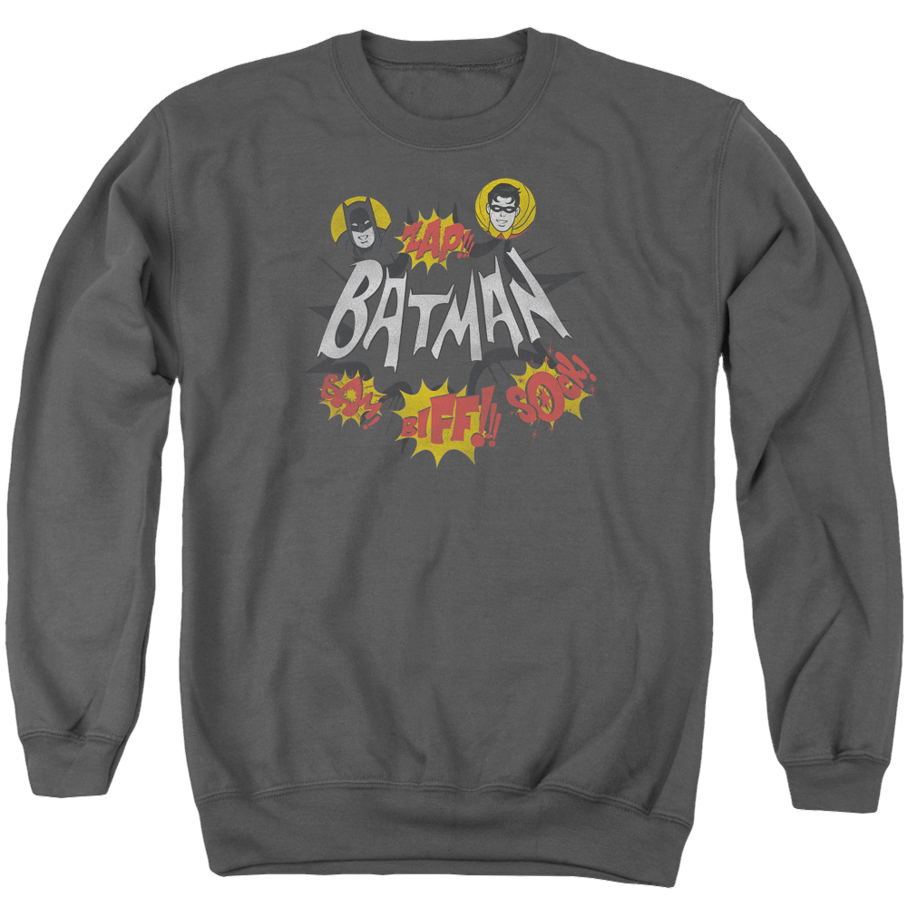 Batman - Classic TV Series Sound Effects - Men's Crewneck Sweatshirt Men's Crewneck Sweatshirt Batman