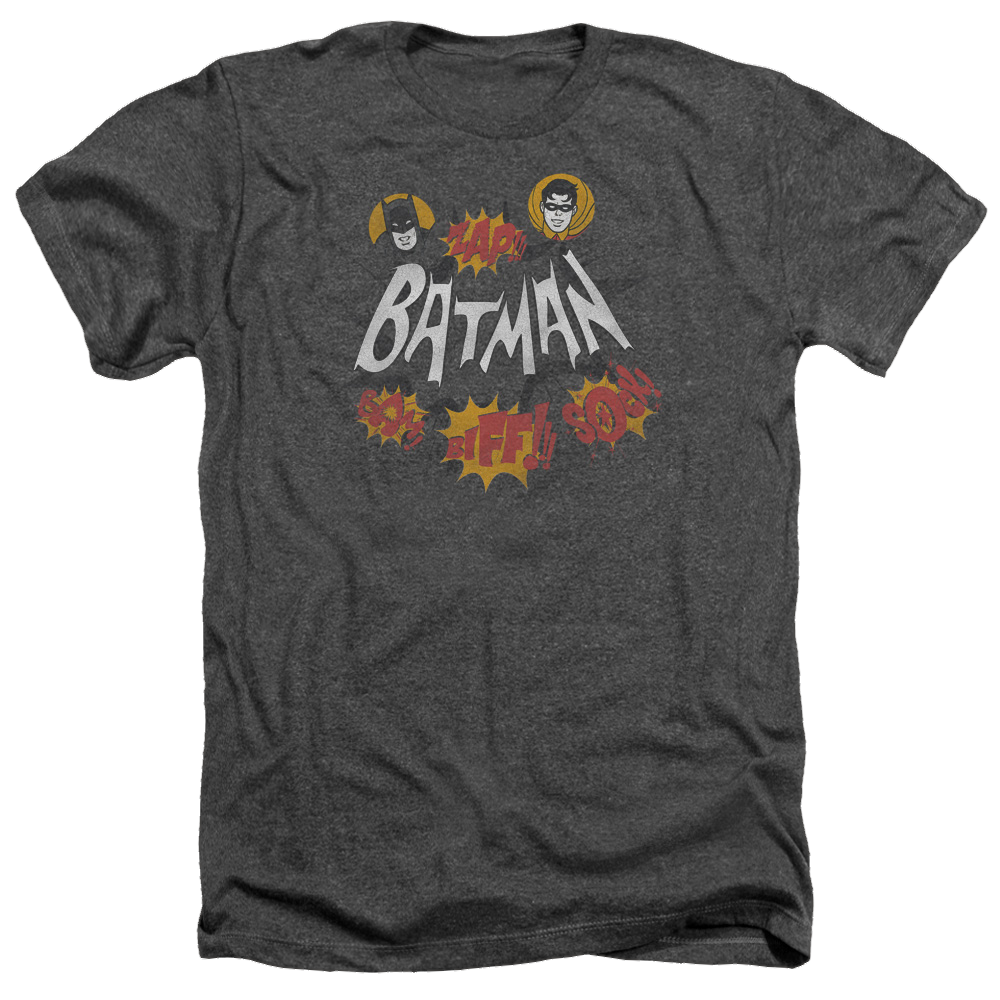 Batman - Classic TV Series Sound Effects - Men's Heather T-Shirt Men's Heather T-Shirt Batman
