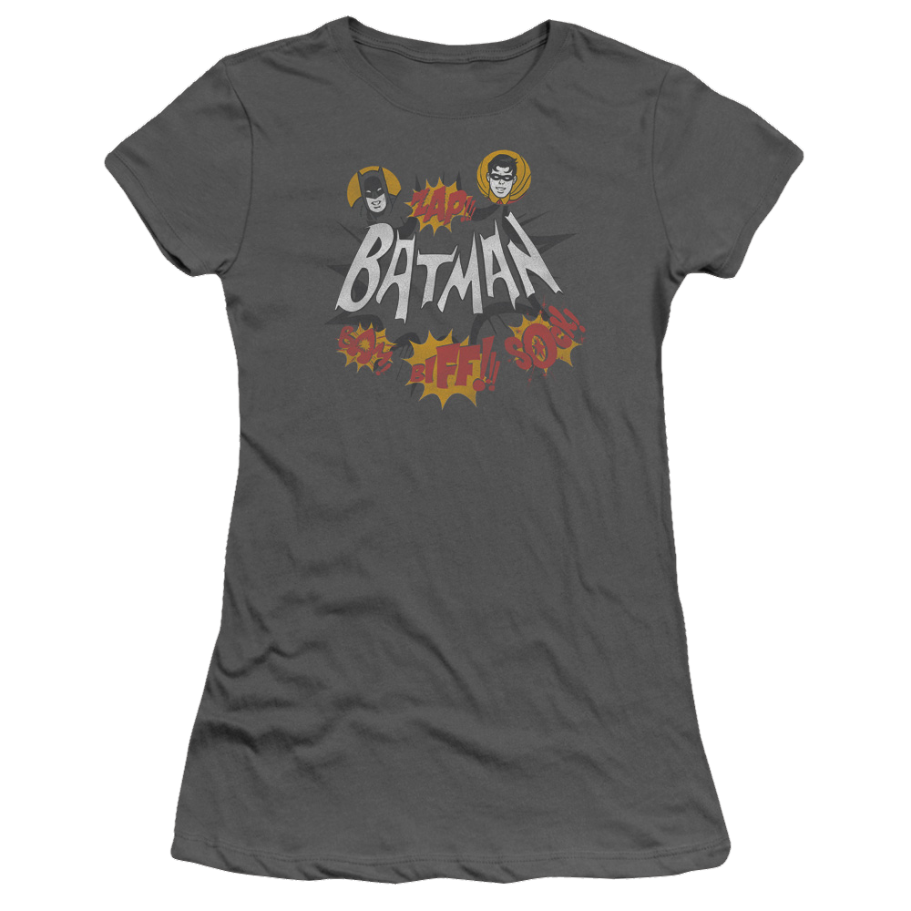 Batman - Classic TV Series Sound Effects - Juniors T-Shirt Juniors T-Shirt Batman
