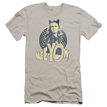 Batman - Classic TV Series Meeyow! - Men's Premium Slim Fit T-Shirt Men's Premium Slim Fit T-Shirt Batman