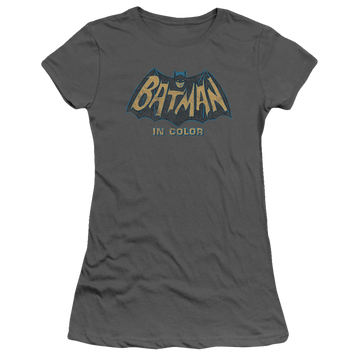 Batman - Classic TV Series In Color - Juniors T-Shirt Juniors T-Shirt Batman