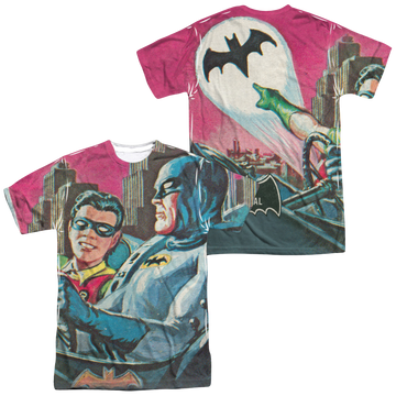 Batman - Classic TV Series Bat Signal Men's All Over Print T-Shirt Men's All-Over Print T-Shirt Batman