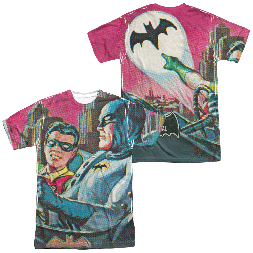 Batman - Classic TV Series Bat Signal Men's All Over Print T-Shirt Men's All-Over Print T-Shirt Batman