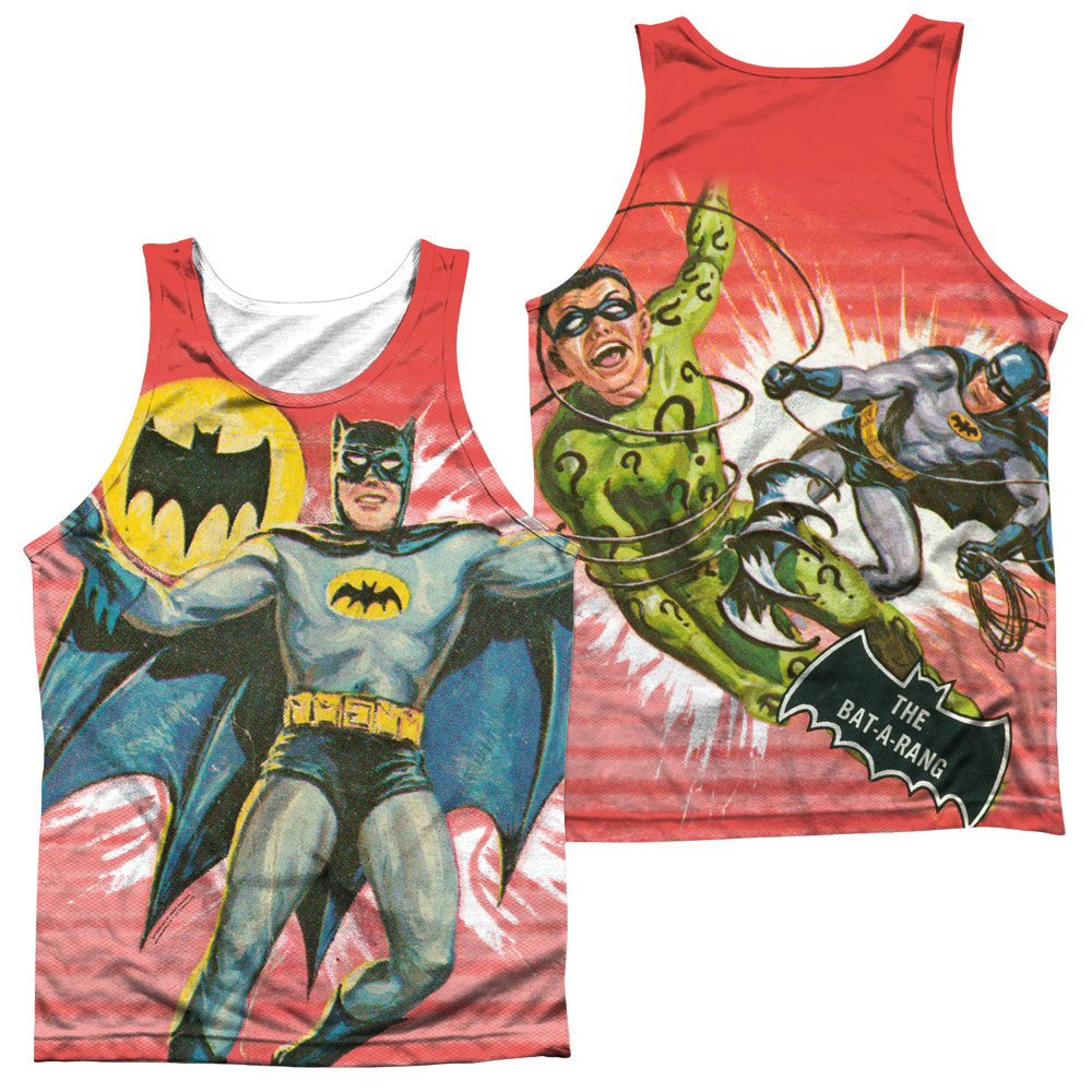 Batman - Classic TV Series Wrong Question Men's All Over Print Tank Men's All Over Print Tank Batman