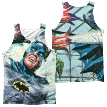 Batman - Classic TV Series Foliage Men's All Over Print Tank Men's All Over Print Tank Batman