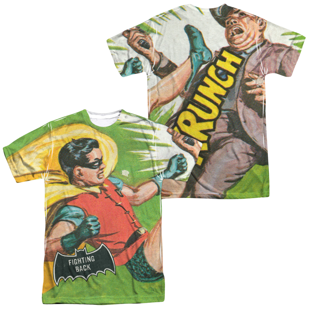 Batman - Classic TV Series Fighting Back Men's All Over Print T-Shirt Men's All-Over Print T-Shirt Batman