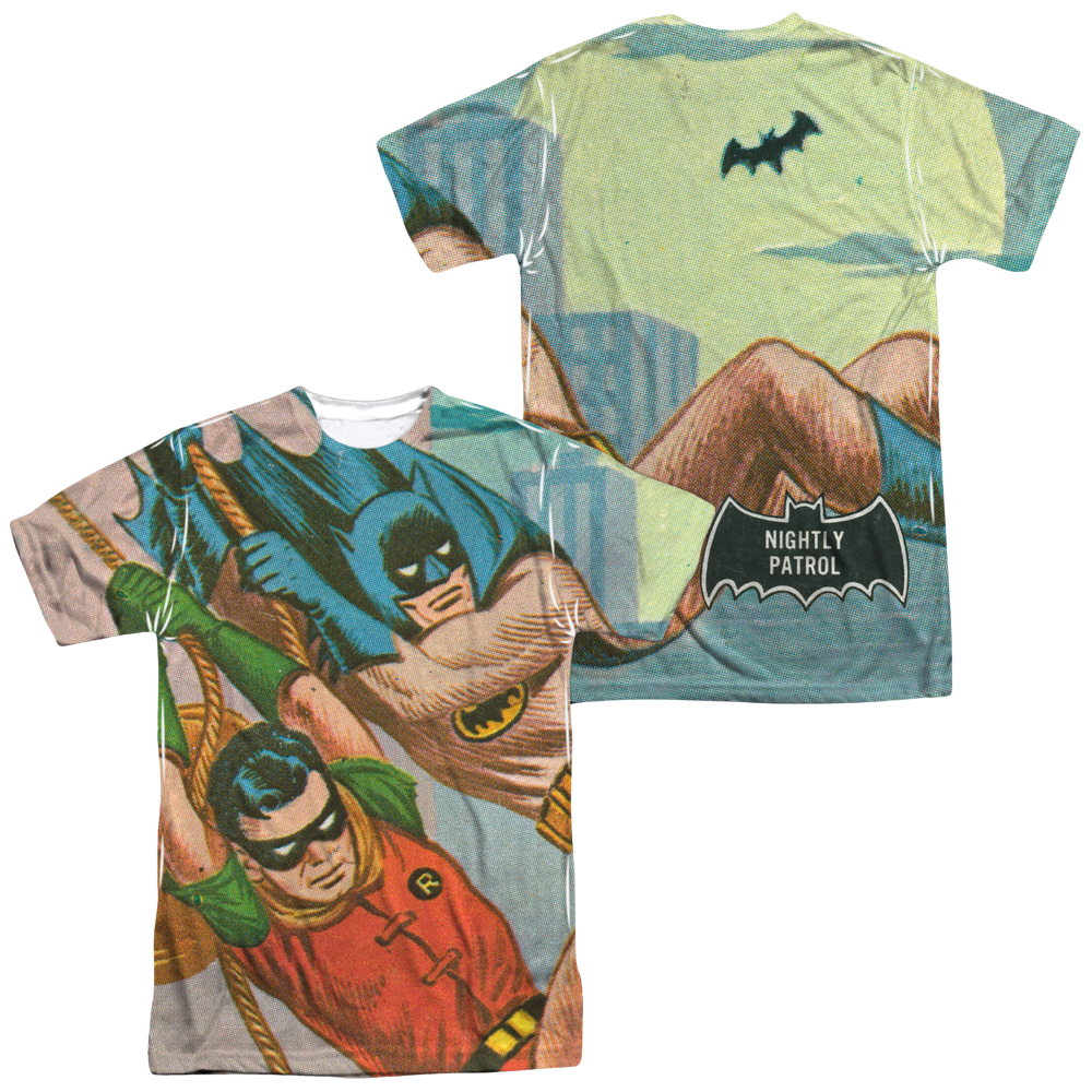 Batman - Classic TV Series Nightly Patrol Men's All Over Print T-Shirt Men's All-Over Print T-Shirt Batman   