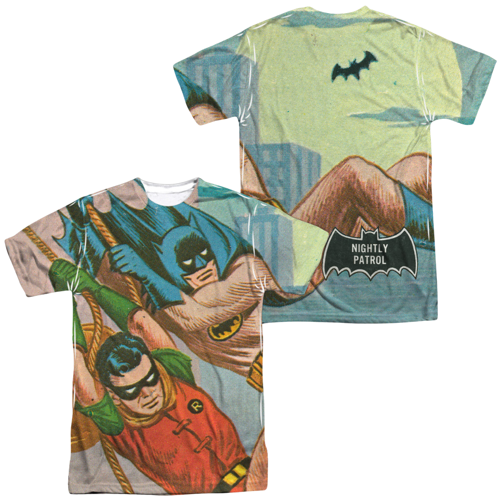 Batman - Classic TV Series Nightly Patrol Men's All Over Print T-Shirt Men's All-Over Print T-Shirt Batman