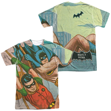Batman - Classic TV Series Nightly Patrol Men's All Over Print T-Shirt Men's All-Over Print T-Shirt Batman