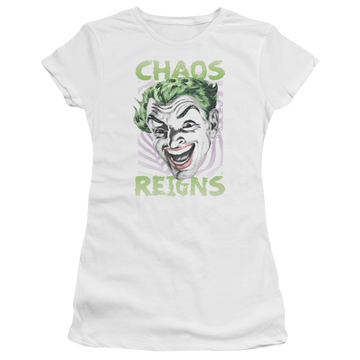 Batman - Classic TV Series Chaos Reigns - Juniors T-Shirt Juniors T-Shirt Batman