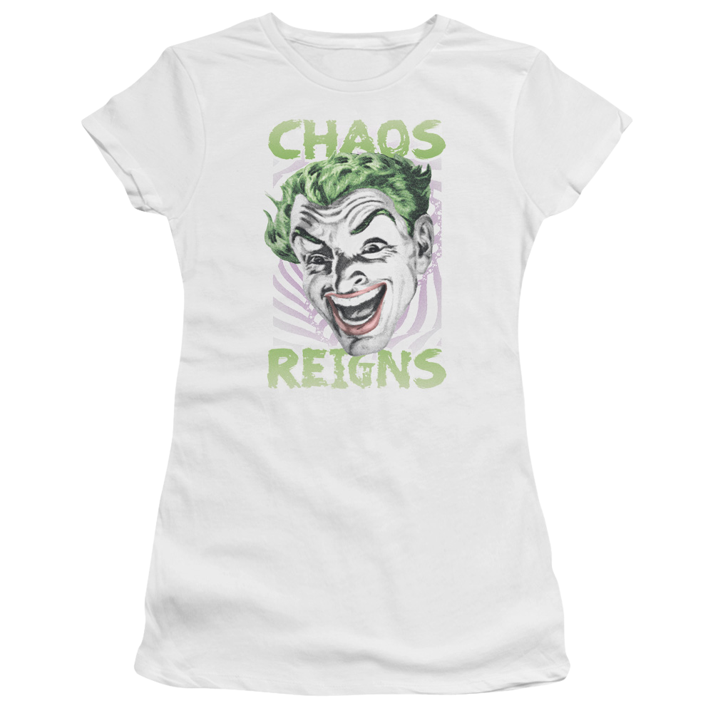 Batman - Classic TV Series Chaos Reigns - Juniors T-Shirt Juniors T-Shirt Batman